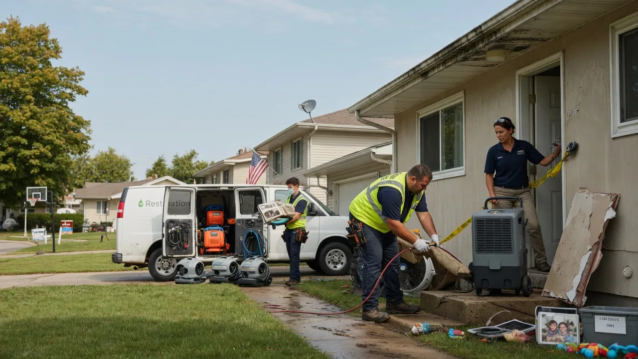 Water Damage Restoration in Carpentersville, IL near me